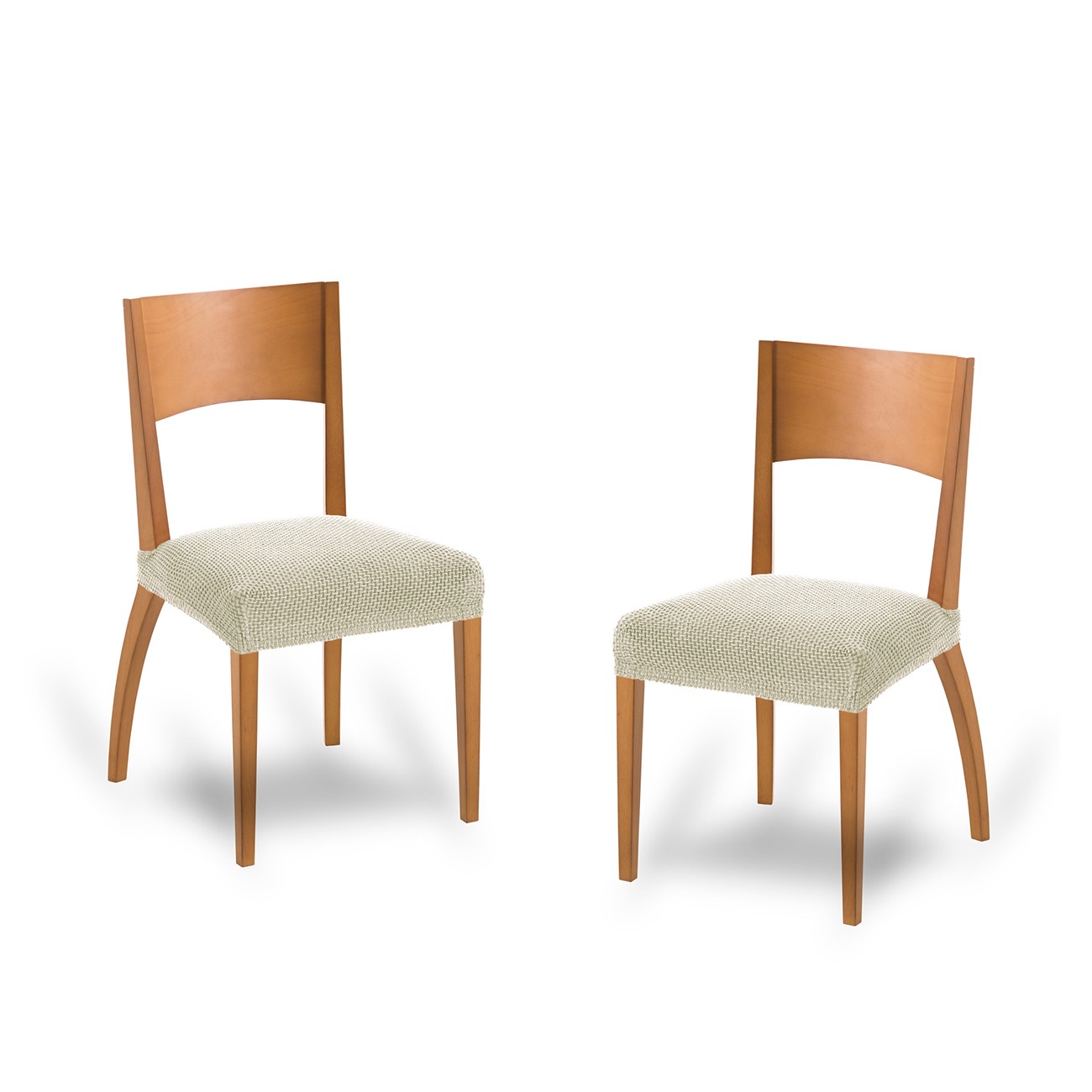 Pack de duas capas bi-elásticas para cadeira modelo Cora