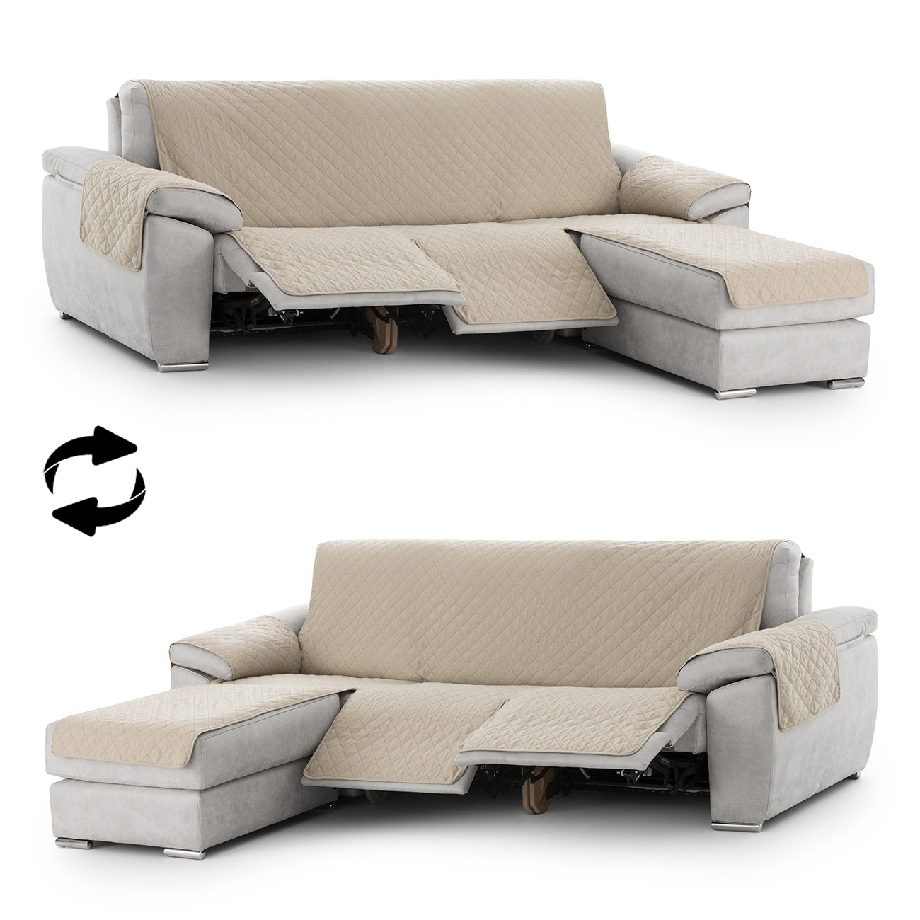 Capa acolchoada modelo Noruega para Relax Chaise Longue