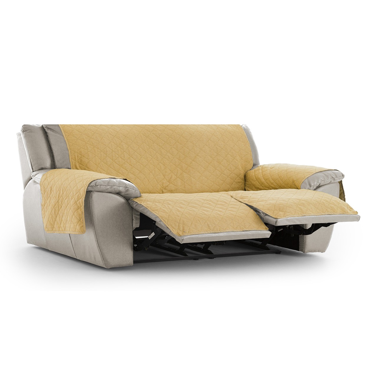 Capa almofadada antiderrapante, modelo Montblanc, para sofá relax