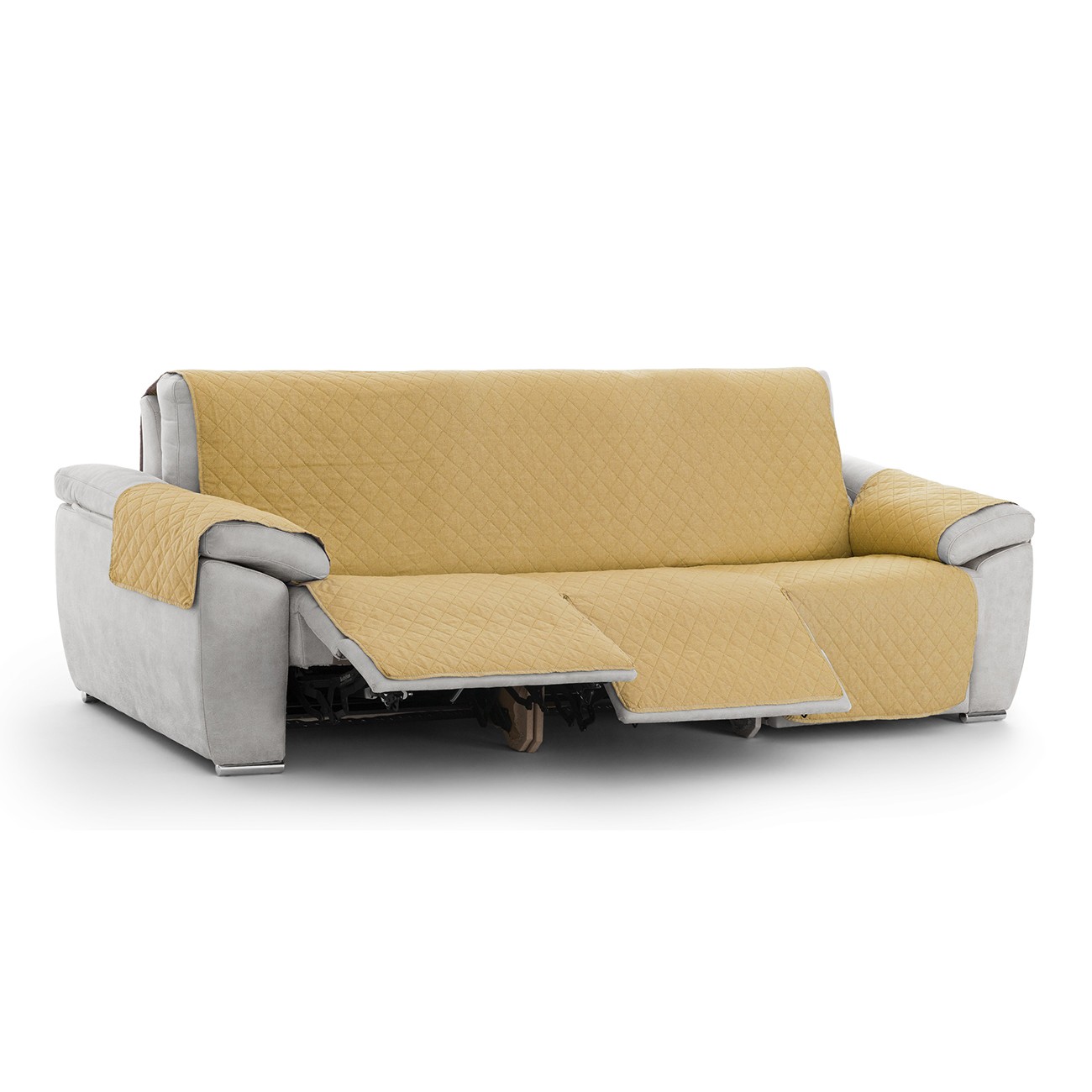 Capa almofadada antiderrapante, modelo Montblanc, para sofá relax
