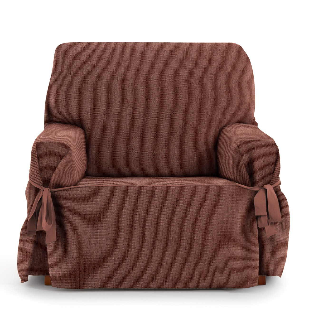 Capa de poltrona com atilhos, modelo Mid
