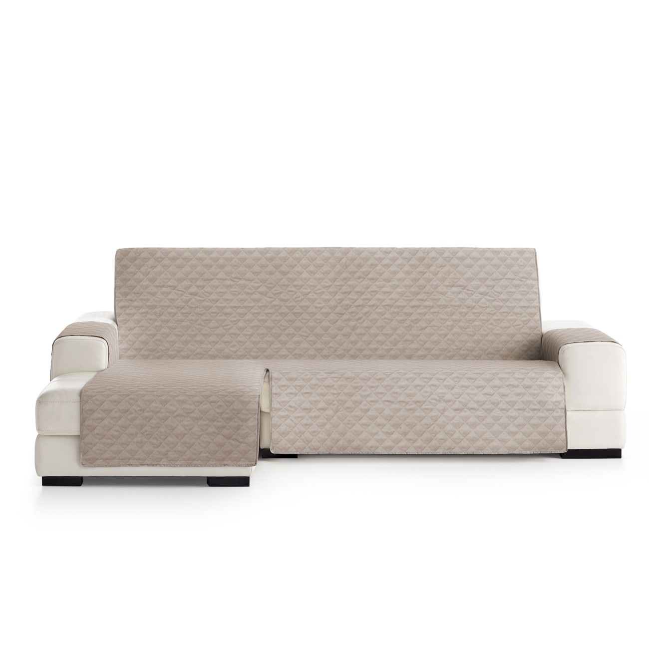 Capa almofadada modelo Cotton Quilt para Chaise Longue
