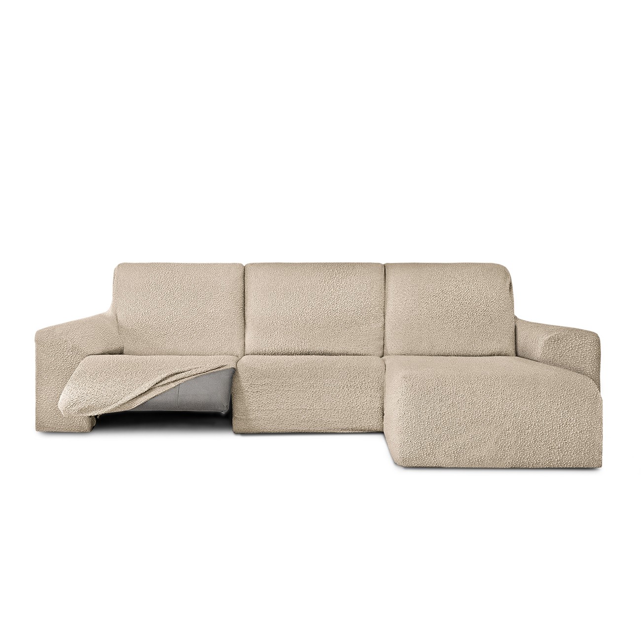 Capa super elástica para chaise longue relax modelo Roc