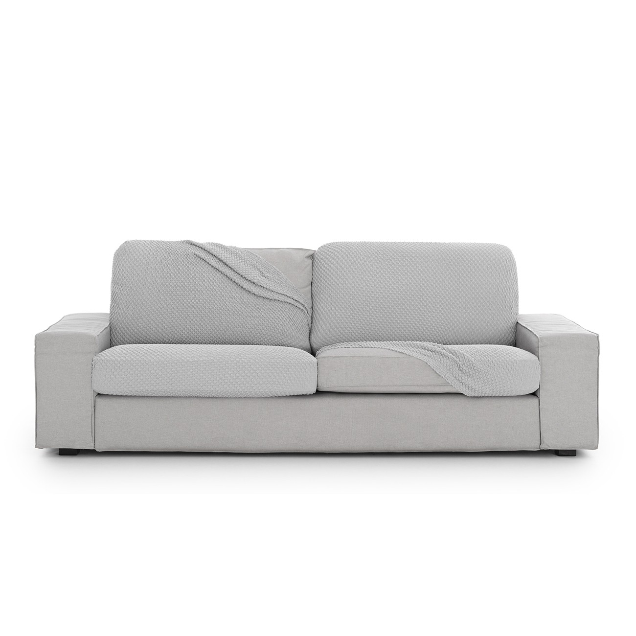 Cobertura do assento ou do encosto do sofá com elasticidade bidirecional Modelo Thor