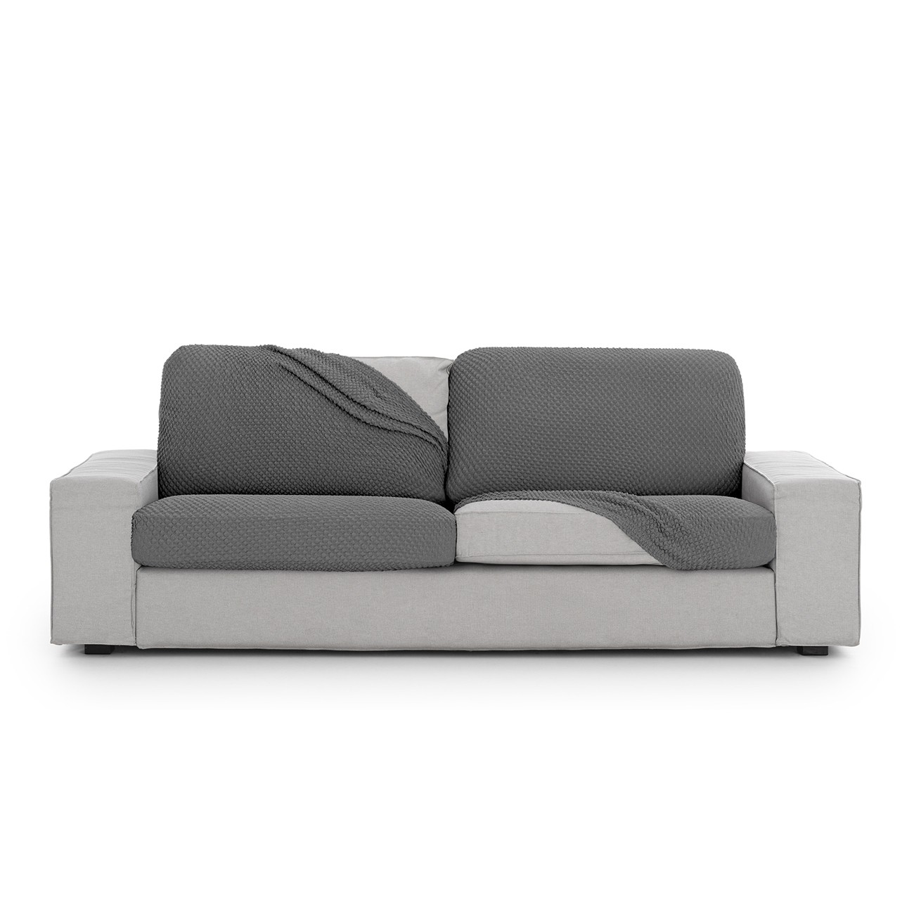 Cobertura do assento ou do encosto do sofá com elasticidade bidirecional Modelo Thor