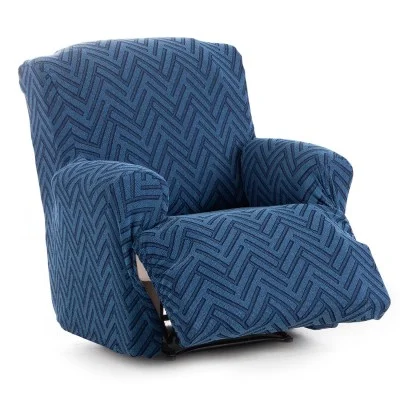 Capa elástica para poltrona reclinável modelo Argos com pés juntos