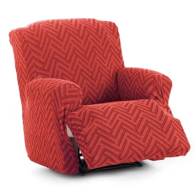 Capa elástica para poltrona reclinável modelo Argos com pés juntos