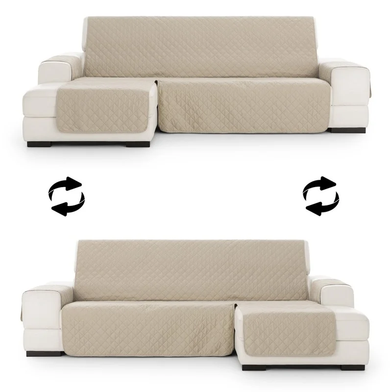 Capa almofadada modelo Noruega para chaise longue Capa almofadada modelo Noruega para chaise longue