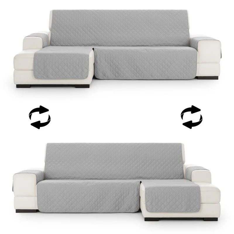 Cobre acolchoado para chaise longue Noruega | Antiderrapante e reversível Cobre acolchoado para chaise longue Noruega | Antiderrapante e reversível