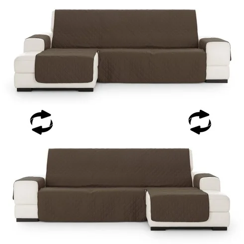 Cobre acolchoado para chaise longue Noruega | Antiderrapante e reversível