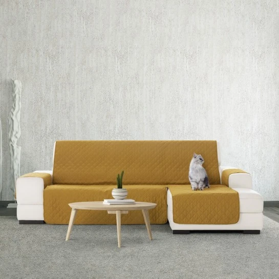 Cobre acolchoado para chaise longue Noruega | Antiderrapante e reversível