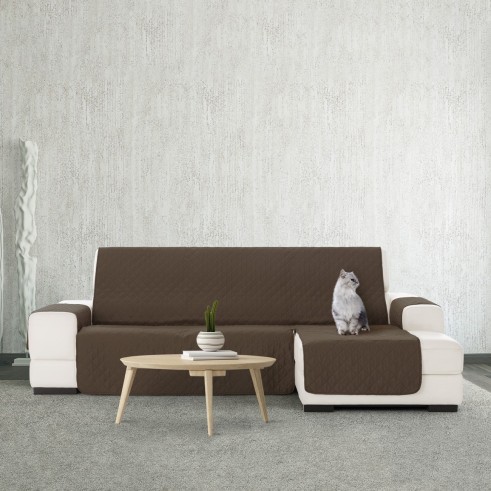 Cobre acolchoado para chaise longue Noruega | Antiderrapante e reversível