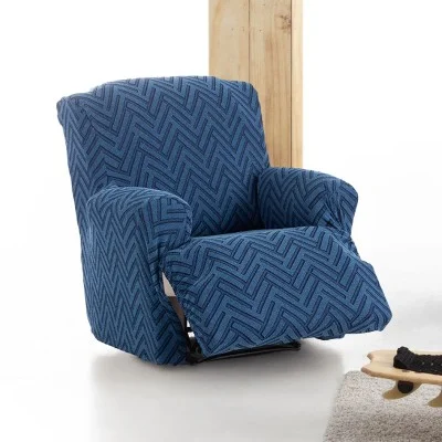 Capa elástica para poltrona reclinável modelo Argos com pés juntos