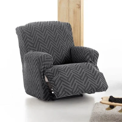 Capa elástica para poltrona reclinável modelo Argos com pés juntos