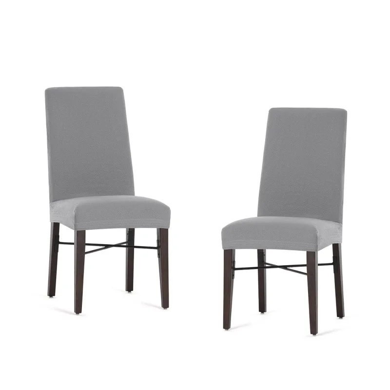 Pack com Duas Capas Bielásticas com Encosto para Cadeira Modelo Bronx – Renovação e Proteção Pack com Duas Capas Bielásticas com Encosto para Cadeira Modelo Bronx – Renovação e Proteção