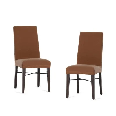 Pack de duas capas bi-elásticas com encosto para cadeira modelo Bronx