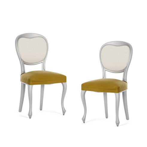 Pack com Duas Capas Bielásticas para Cadeira Modelo Bronx – Estilo e Conforto