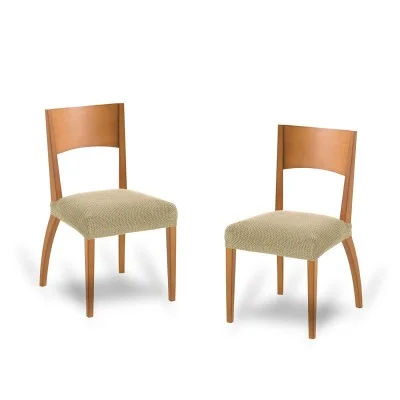 Pack de duas capas bi-elásticas para cadeira modelo Cora