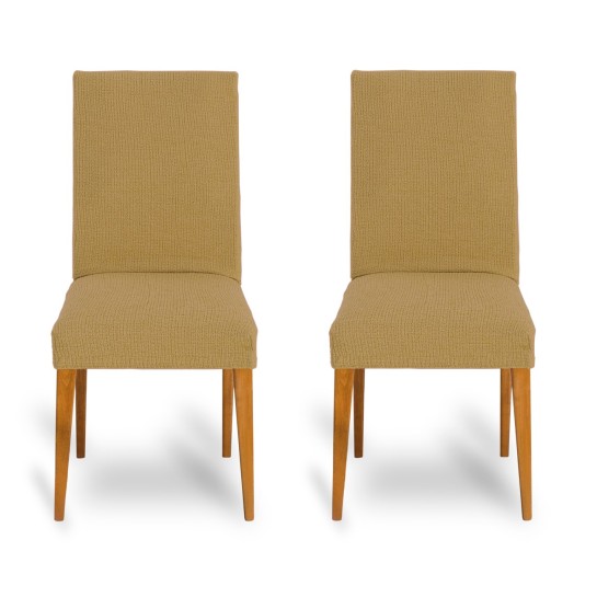 Pack de duas capas bi-elásticas com encosto para cadeira modelo Dorian
