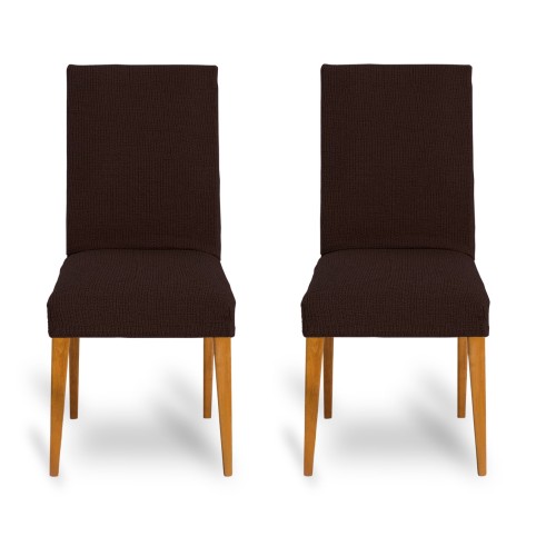 Pack com Duas Capas Bielásticas com Encosto para Cadeira Modelo Dorian – Renovação e Estilo