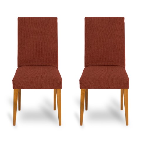 Pack com Duas Capas Bielásticas com Encosto para Cadeira Modelo Dorian – Renovação e Estilo