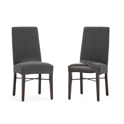 Pack de duas capas superelásticas com encosto para cadeira modelo Jaz