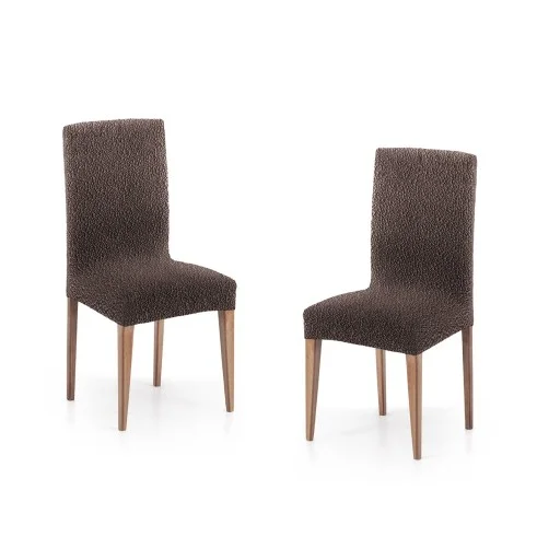 Pack com Duas Capas Superelásticas com Encosto para Cadeira Modelo Roc – Conforto e Estilo