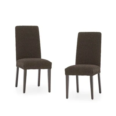 Pack de duas capas bi-elásticas com encosto para cadeira modelo Thor