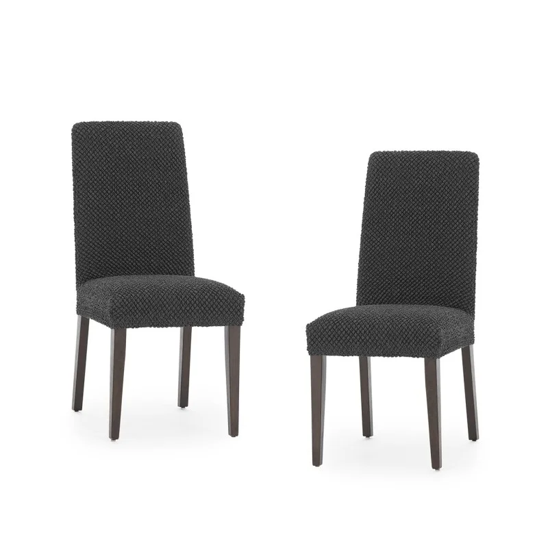 Pack de duas capas bi-elásticas com encosto para cadeira modelo Thor Pack de duas capas bi-elásticas com encosto para cadeira modelo Thor