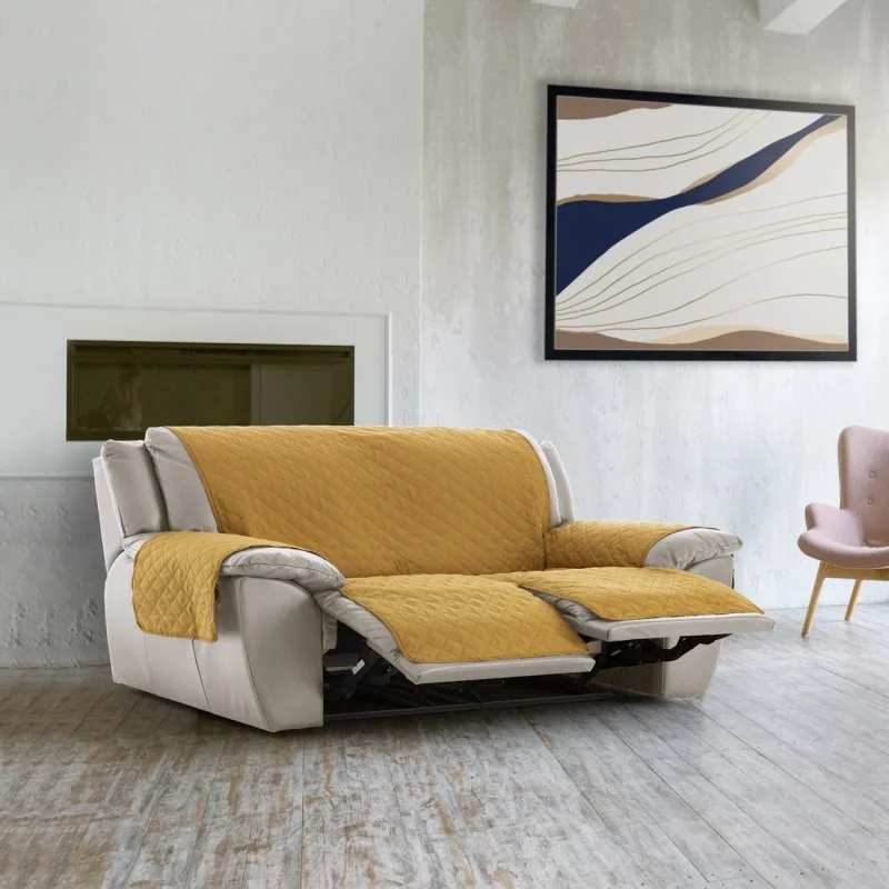 Capa almofadada modelo Noruega para sofá relax