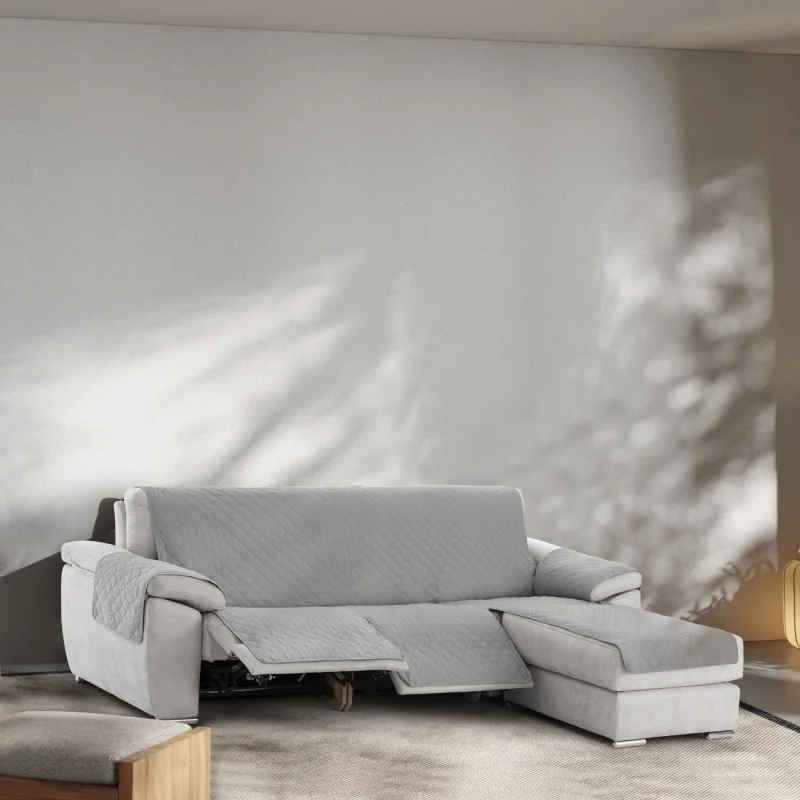 Capa acolchoada para chaise longue relax Noruega | Personalizada e reversível Capa acolchoada para chaise longue relax Noruega | Personalizada e reversível
