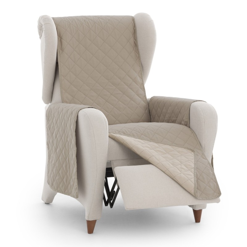 Capa acolchoada para poltrona relax Noruega | Conforto e reversibilidade híbrida