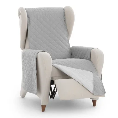 Capa almofadada modelo norueguês para poltrona relax.