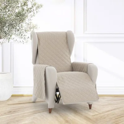 Capa almofadada modelo norueguês para poltrona relax.