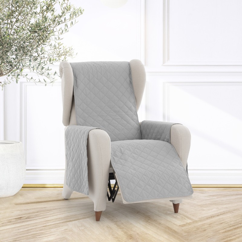 Capa acolchoada para poltrona relax Noruega | Conforto e reversibilidade híbrida