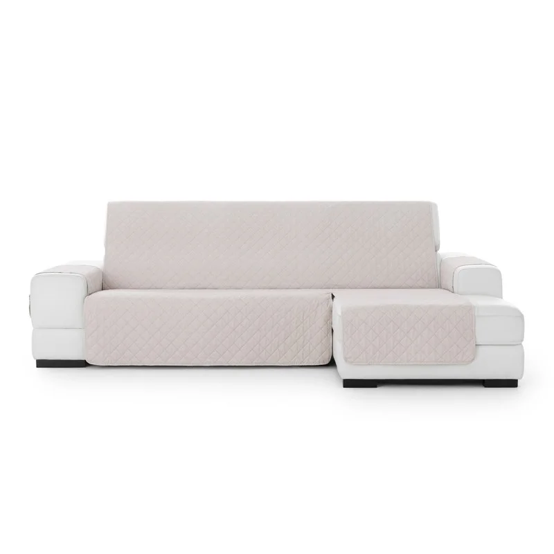 Capa Acolchoada Antiderrapante para Chaise Longue | Proteção e Conforto Capa Acolchoada Antiderrapante para Chaise Longue | Proteção e Conforto