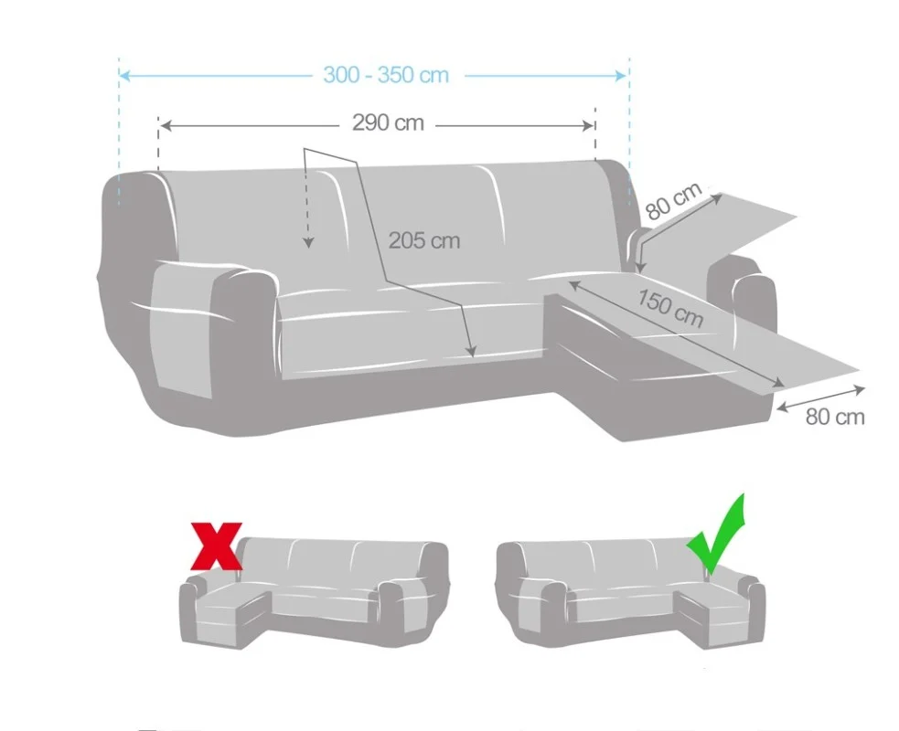 Capa Acolchoada Antiderrapante para Chaise Longue | Proteção e Conforto Capa Acolchoada Antiderrapante para Chaise Longue | Proteção e Conforto