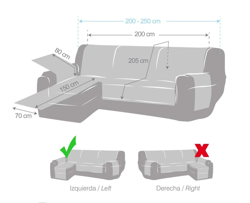 Capa Acolchoada Antiderrapante para Chaise Longue | Proteção e Conforto Capa Acolchoada Antiderrapante para Chaise Longue | Proteção e Conforto