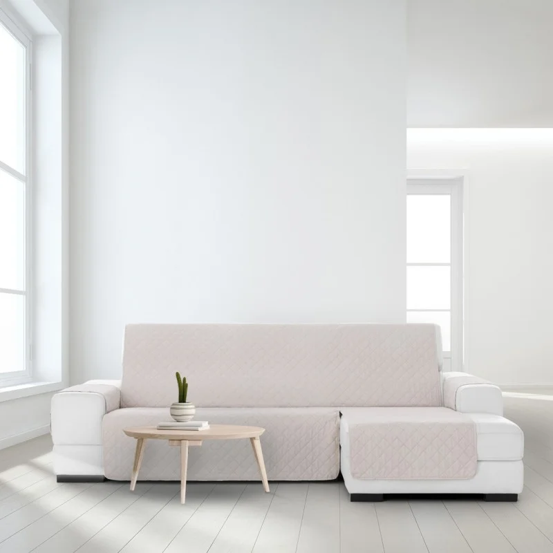 Capa Acolchoada Antiderrapante para Chaise Longue | Proteção e Conforto Capa Acolchoada Antiderrapante para Chaise Longue | Proteção e Conforto