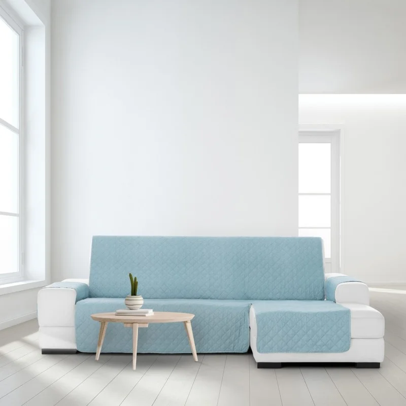 Capa Acolchoada Antiderrapante para Chaise Longue | Proteção e Conforto Capa Acolchoada Antiderrapante para Chaise Longue | Proteção e Conforto