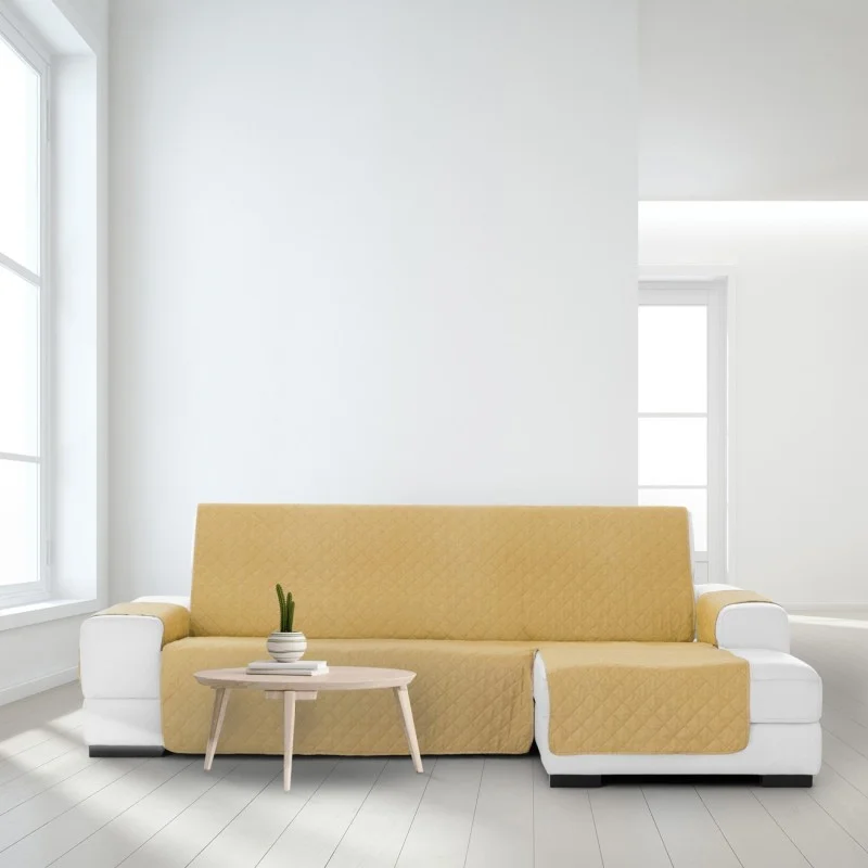 Capa Acolchoada Antiderrapante para Chaise Longue | Proteção e Conforto Capa Acolchoada Antiderrapante para Chaise Longue | Proteção e Conforto