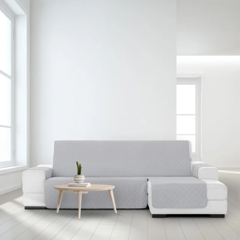 Capa Acolchoada Antiderrapante para Chaise Longue | Proteção e Conforto Capa Acolchoada Antiderrapante para Chaise Longue | Proteção e Conforto