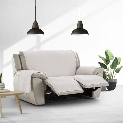 Capa acolchoada antiderrapante Montblanc para sofá relax | Conforto funcional e elegante