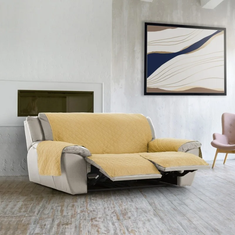 Capa acolchoada antiderrapante Montblanc para sofá relax | Conforto funcional e elegante