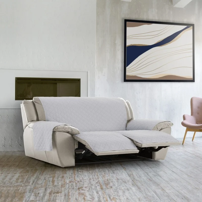 Capa acolchoada antiderrapante Montblanc para sofá relax | Conforto funcional e elegante