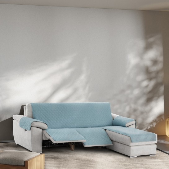 Capa acolchoada antiderrapante Montblanc para chaise longue relax | Feita sob medida com máximo conforto