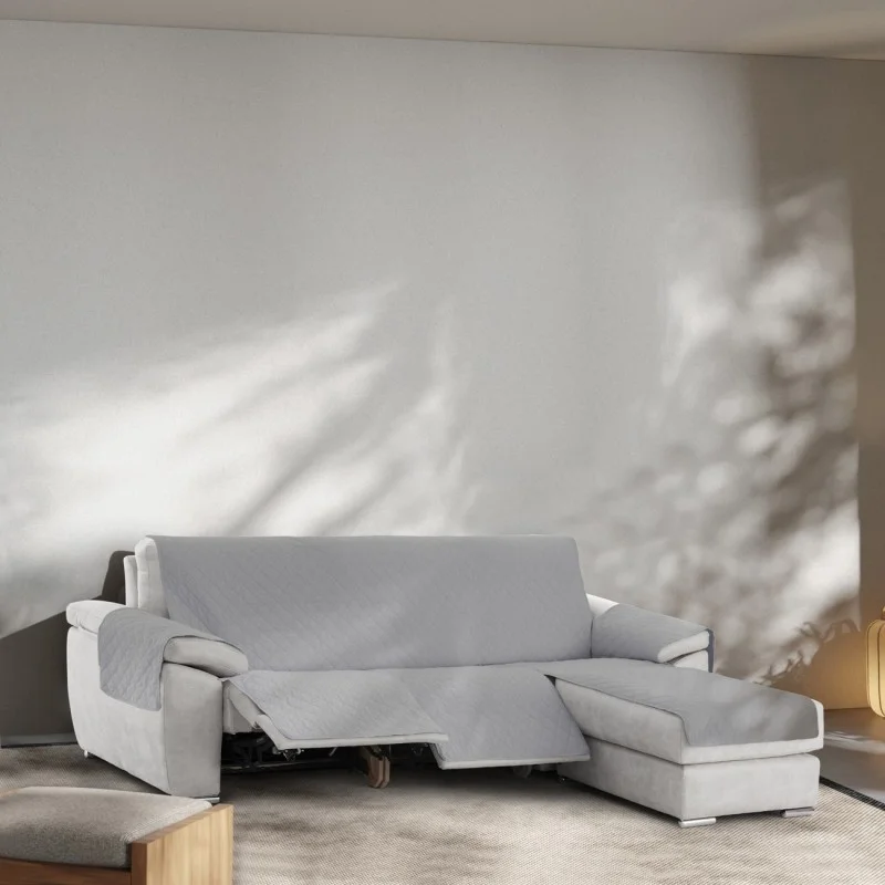 Capa acolchoada antiderrapante Montblanc para chaise longue relax | Feita sob medida com máximo conforto Capa acolchoada antiderrapante Montblanc para chaise longue relax | Feita sob medida com máximo conforto