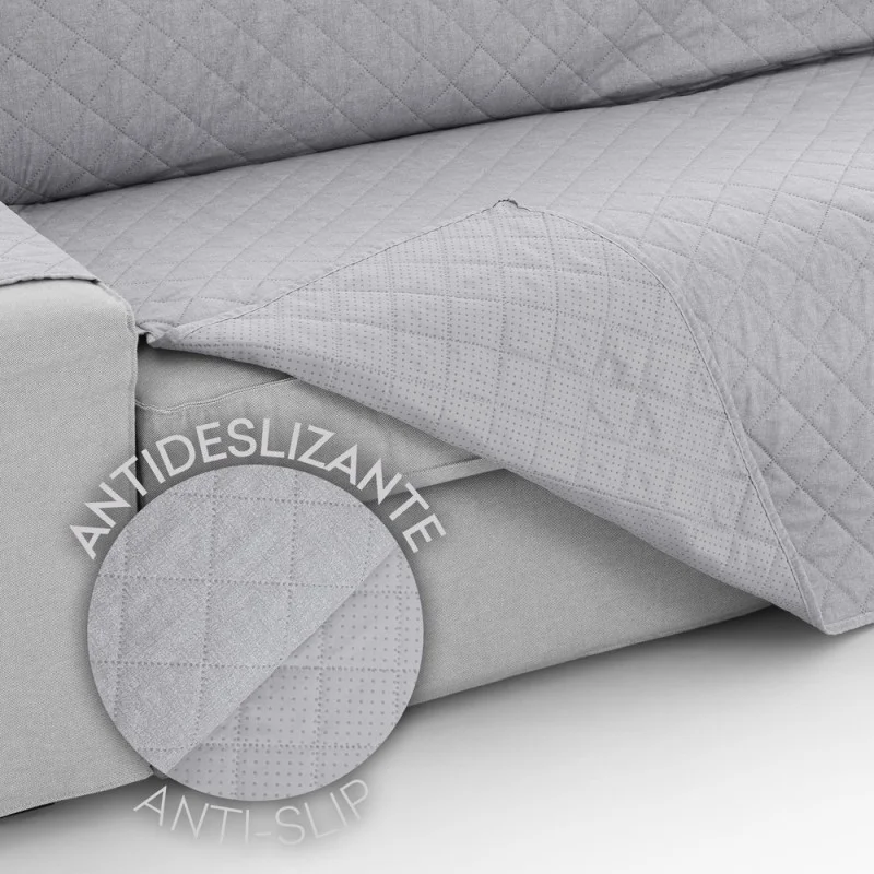 Capa acolchoada antiderrapante modelo Montblanc para Relax Chaise Longue Capa acolchoada antiderrapante modelo Montblanc para Relax Chaise Longue