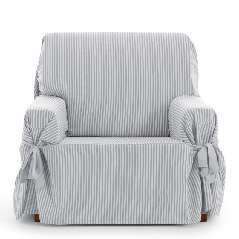 Capa de sofá com laços Calma | Estilo elegante e texturizado Capa de sofá com laços Calma | Estilo elegante e texturizado