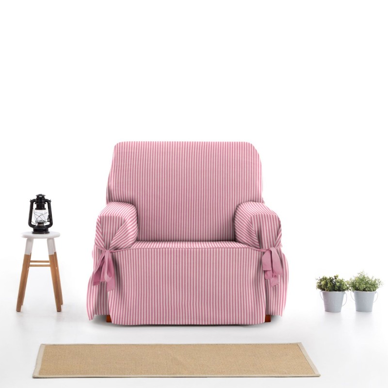 Capa de sofá com laços Calma | Estilo elegante e texturizado Capa de sofá com laços Calma | Estilo elegante e texturizado